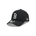 Boston Red Sox Black 9FORTY APEX Snapback Hat