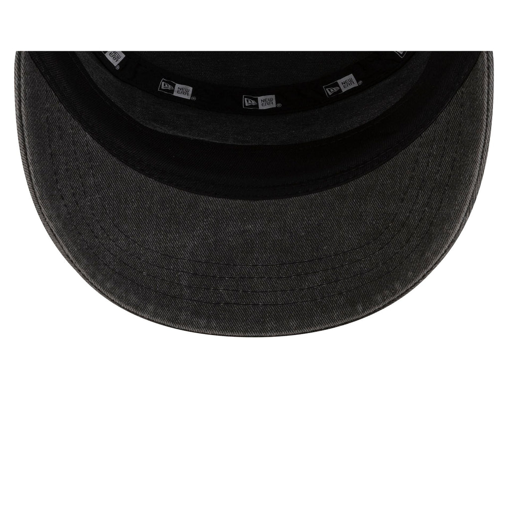 New York Yankees Pigment Dye Black Military Cap