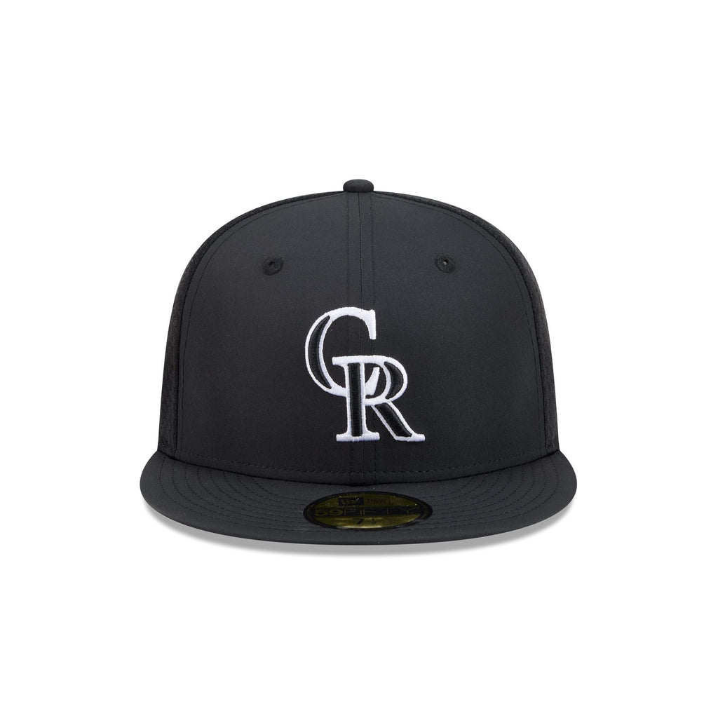 Colorado Rockies 2026 Batting Practice Fan Pack 59FIFTY Fitted Hat