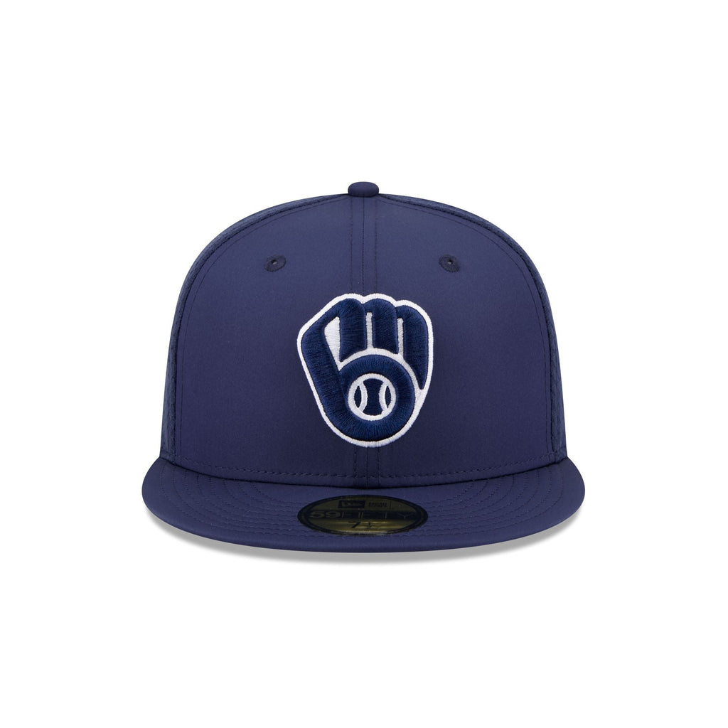 Milwaukee Brewers 2026 Batting Practice Fan Pack 59FIFTY Fitted Hat