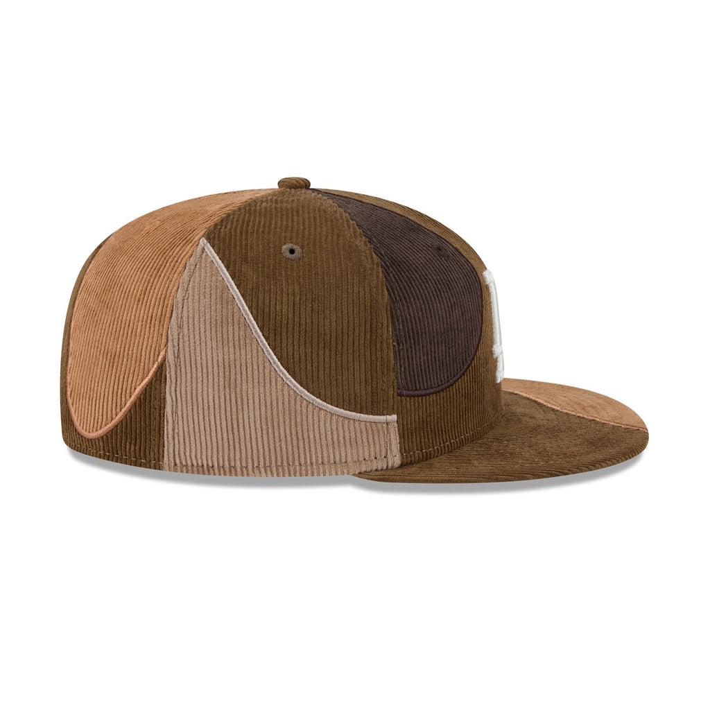 Just Caps Patch Corduroy Los Angeles Dodgers 59FIFTY Fitted Hat
