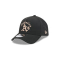 Athletics Gothic Lettering 9FORTY A-Frame Snapback Hat