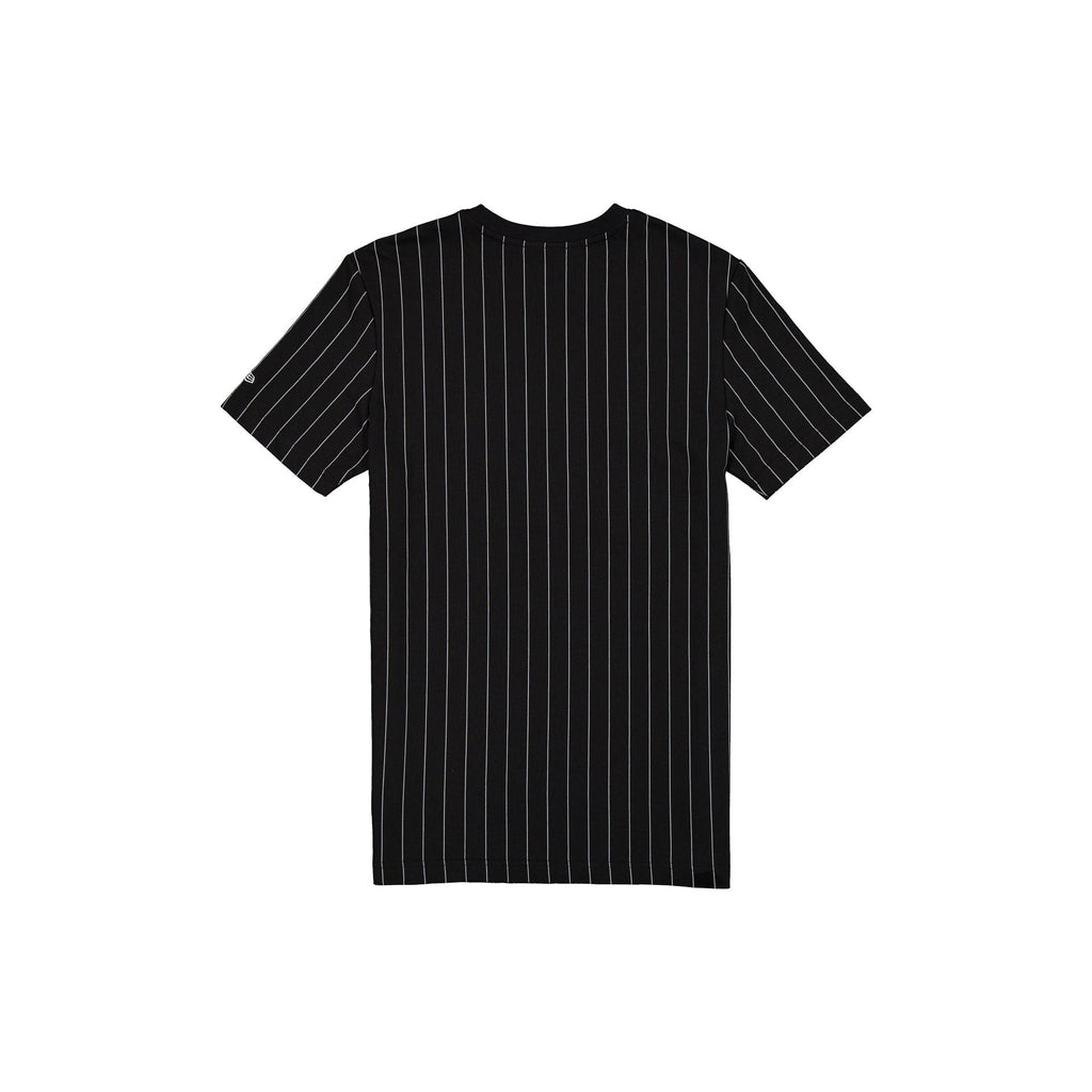 Las Vegas Raiders Throwback Pinstripe Varsity T-Shirt