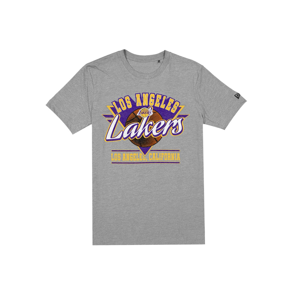 Los Angeles Lakers Bold Heather Gray T-Shirt