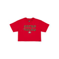 San Francisco 49ers Women's Cropped Split T-Shirt