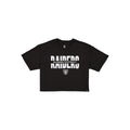 Las Vegas Raiders Women's Cropped Split T-Shirt