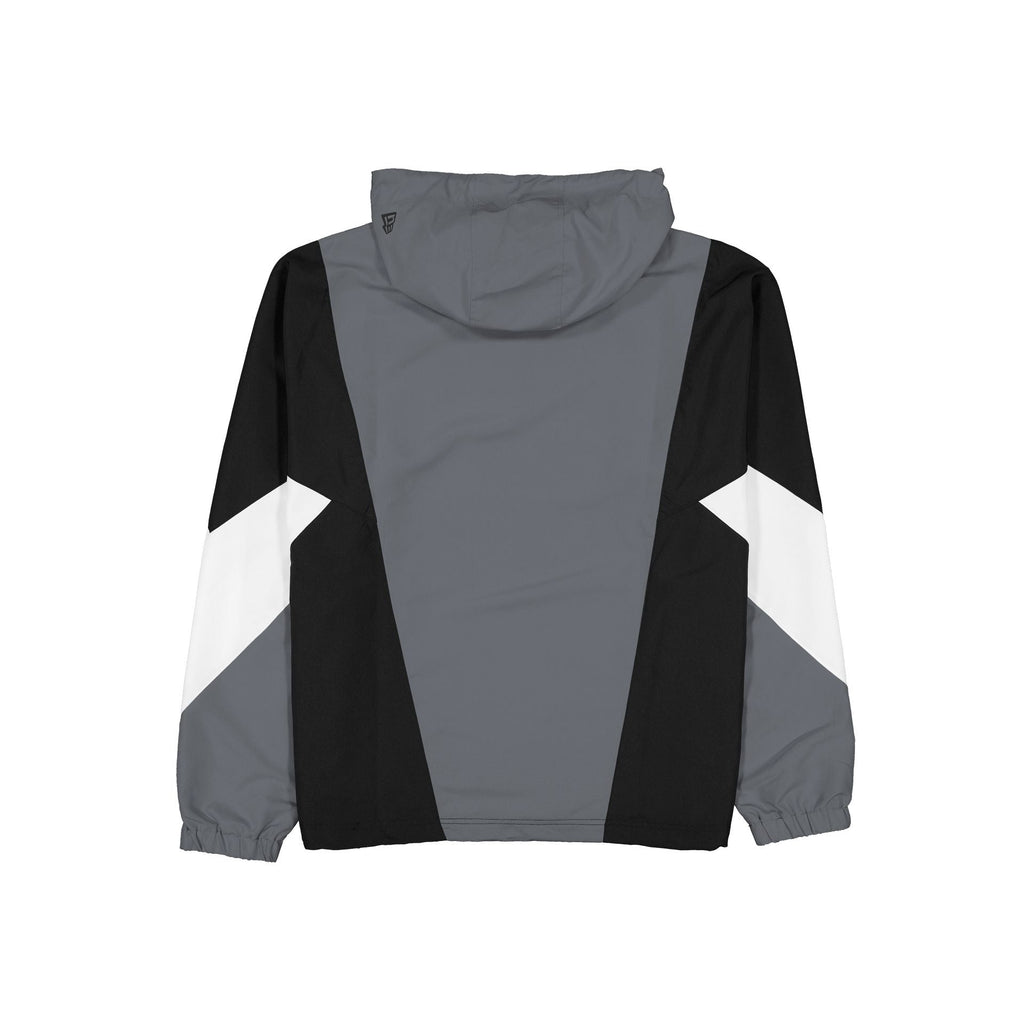 Las Vegas Raiders Multicolor Quarter Zip Windbreaker