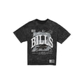 Buffalo Bills Women's Throwback Oversized Black Washed T-Shirt