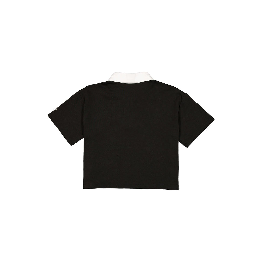 Buffalo Bills Women's Cropped Black Polo