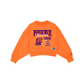 Phoenix Suns Women's Throwback Cropped Washed Crewneck