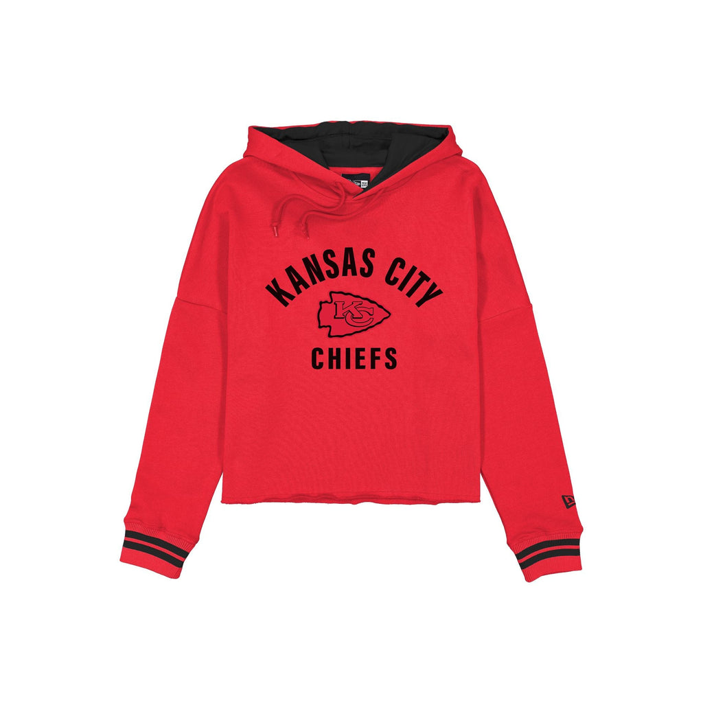 Kansas City Chiefs Women's Collegiate Cropped Hoodie