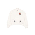 Chicago Bears Women's Chrome White Quarter Zip