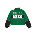 Boston Celtics Women's Cropped Windbreaker