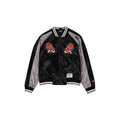 Brooklyn Nets Women's Floral Satin Varsity Jacket