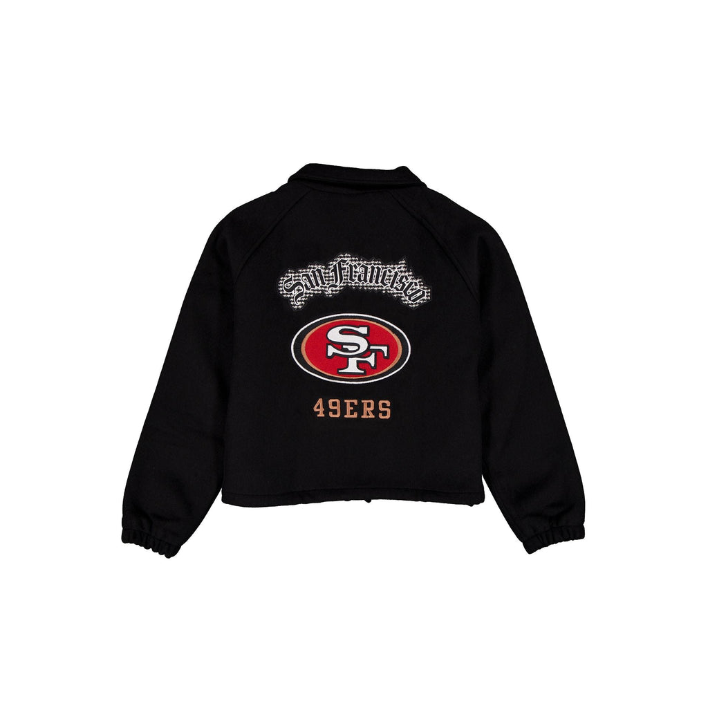 San Francisco 49ers Women's Cropped Wool Jacket