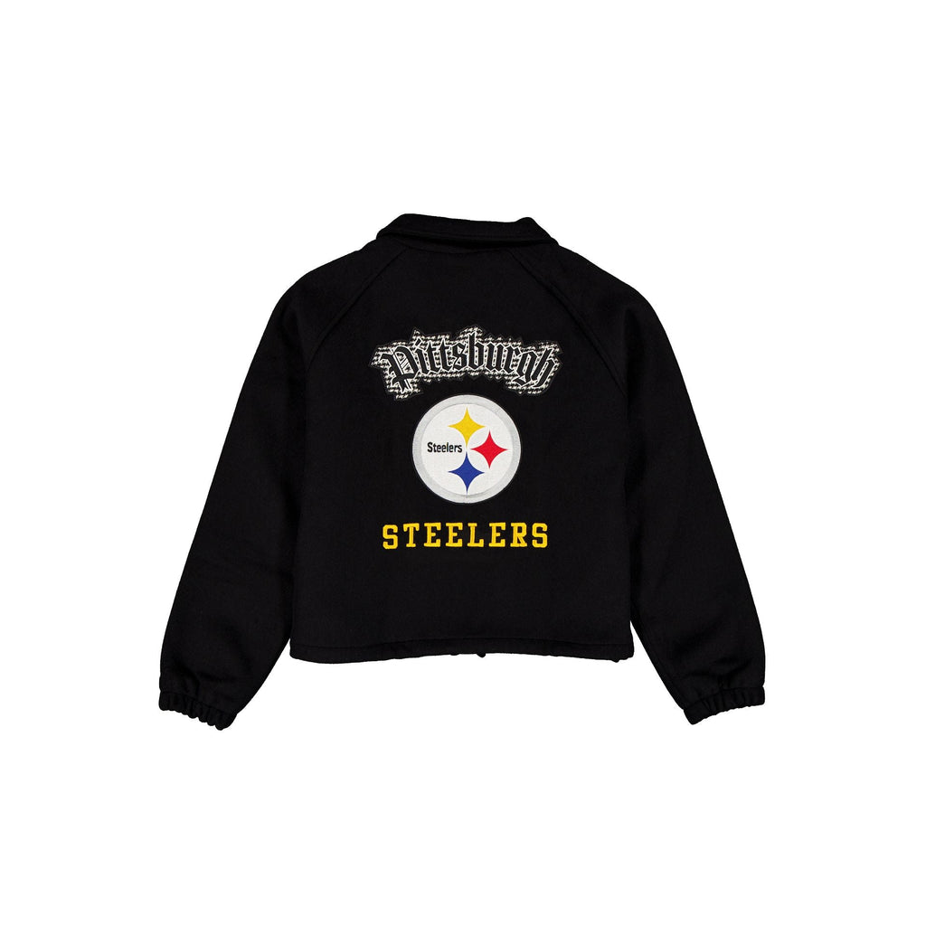 Pittsburgh Steelers Women's Cropped Wool Jacket