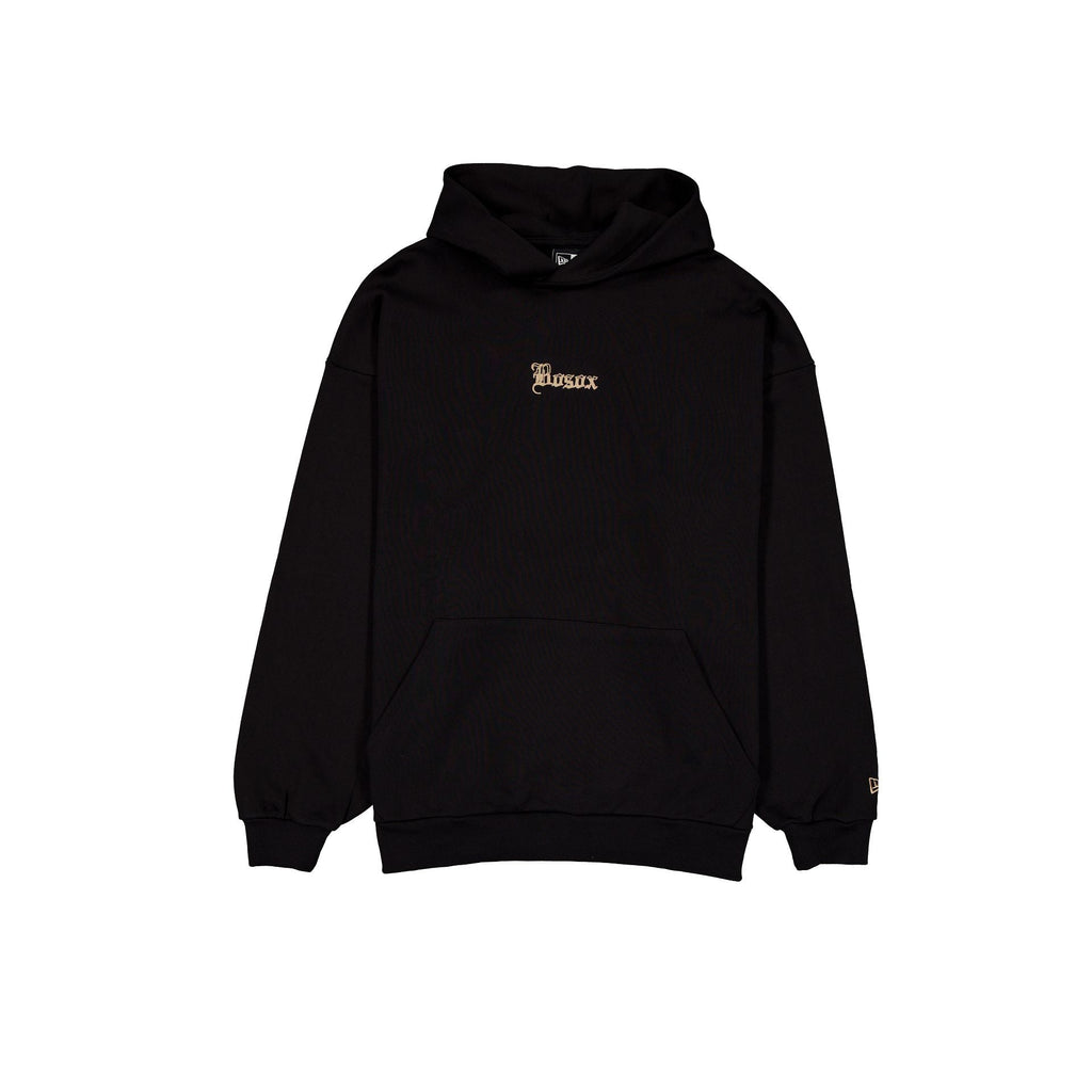 Boston Red Sox Gothic Lettering Black Hoodie