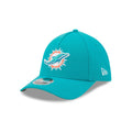 Miami Dolphins Poly 39THIRTY M-Crown A-Frame Stretch Fit Hat
