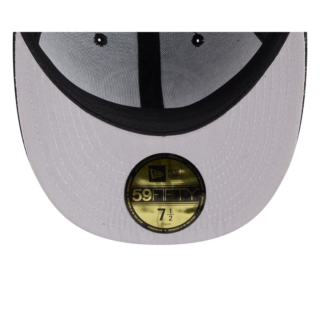 Los Angeles Lakers Three Looms Jacquard Chenille 59FIFTY Fitted Hat