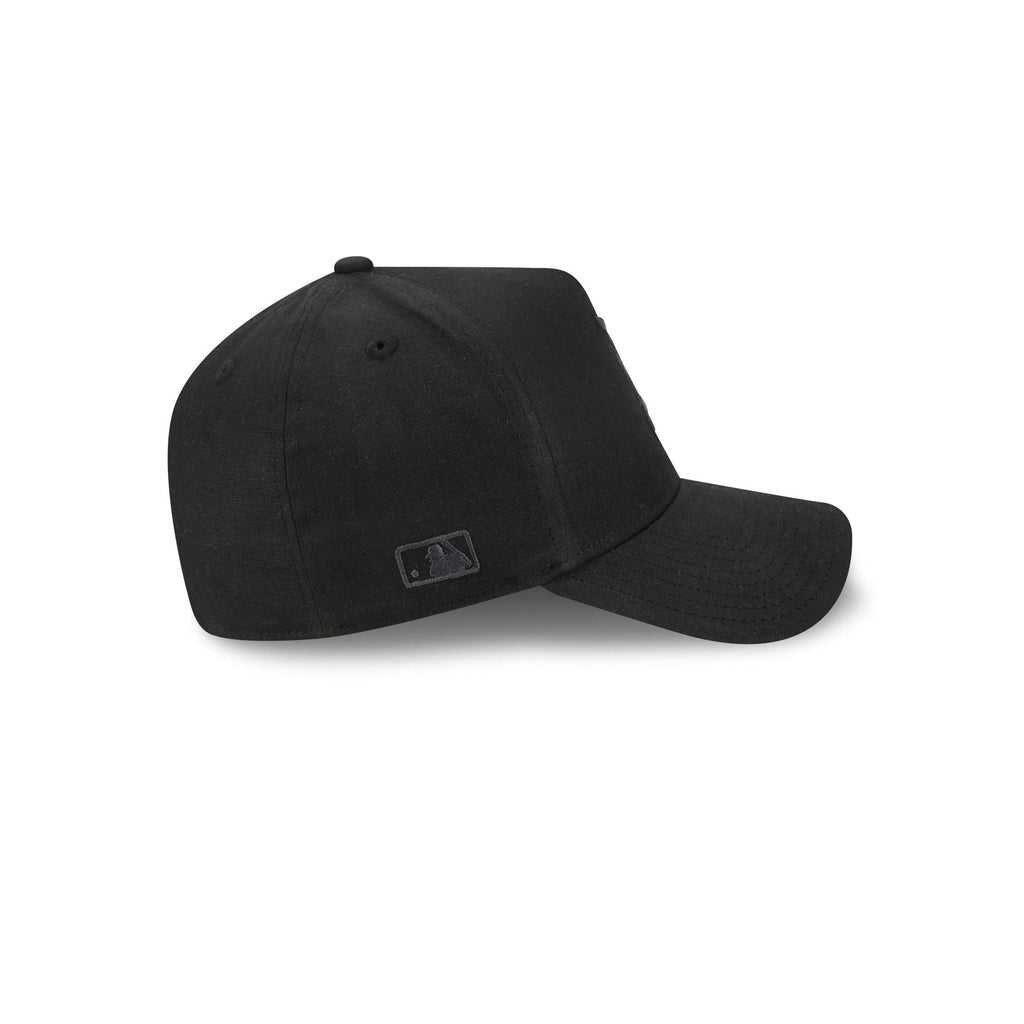 Detroit Tigers Waxed Canvas Black 59FORTY A-Frame Fitted Hat