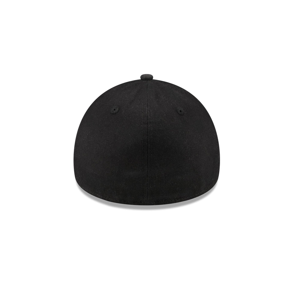 Philadelphia Eagles Waxed Canvas Black 59FORTY A-Frame Fitted Hat