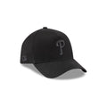 Philadelphia Phillies Waxed Canvas Black 59FORTY A-Frame Fitted Hat