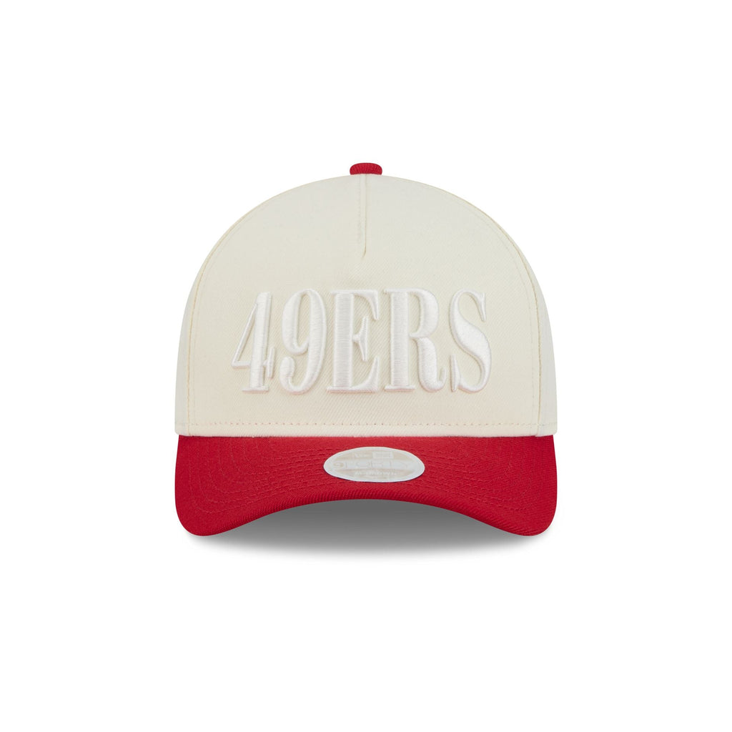 San Francisco 49ers Two Tone Chrome Women's 9FORTY M-Crown A-Frame Snapback Hat
