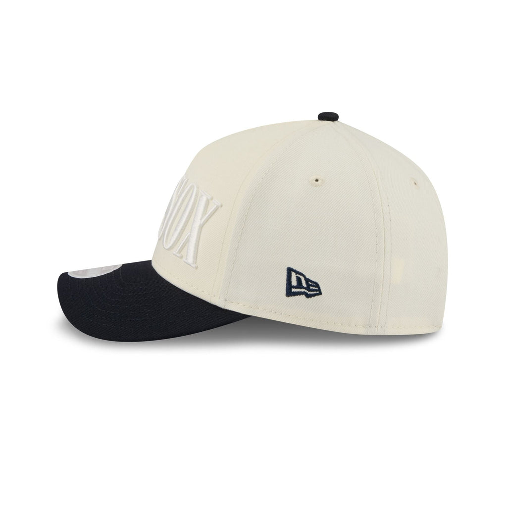 Boston Red Sox Two Tone Chrome Women's 9FORTY M-Crown A-Frame Snapback Hat