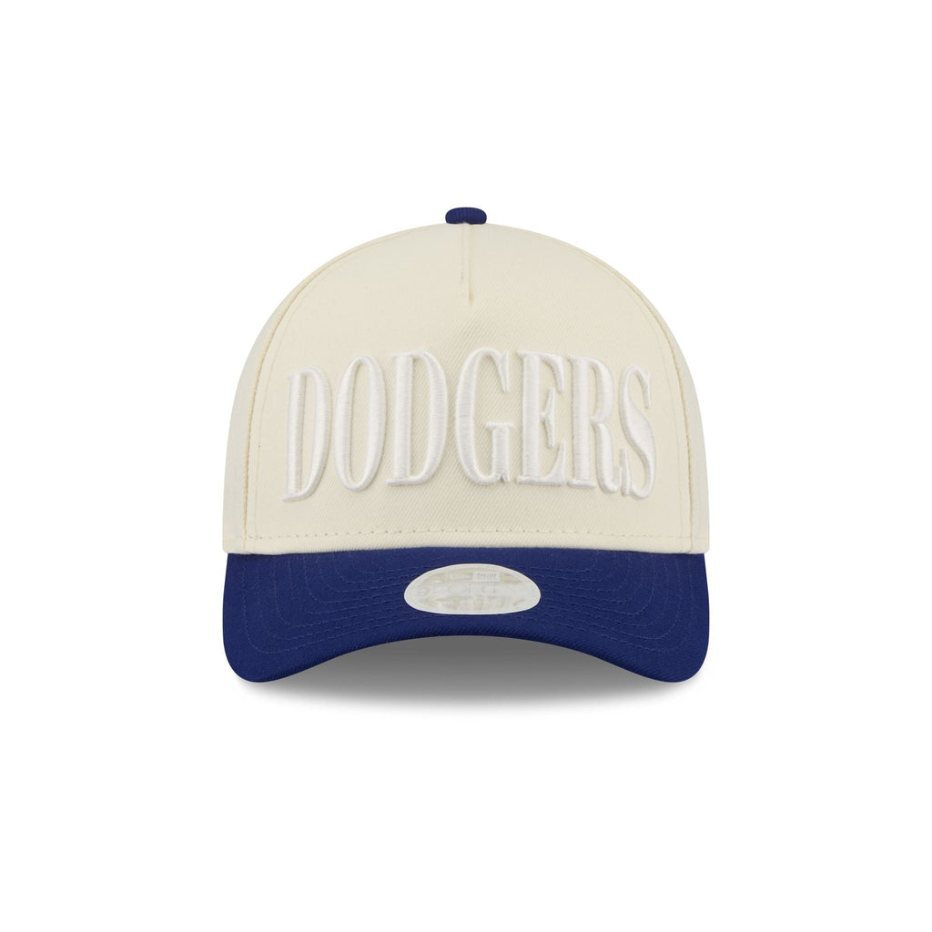 Los Angeles Dodgers Two Tone Chrome Women's 9FORTY M-Crown A-Frame Snapback Hat