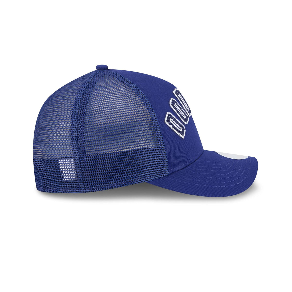 Los Angeles Dodgers Sequin Wordmark Women's 9FORTY M-Crown A-Frame Trucker Hat