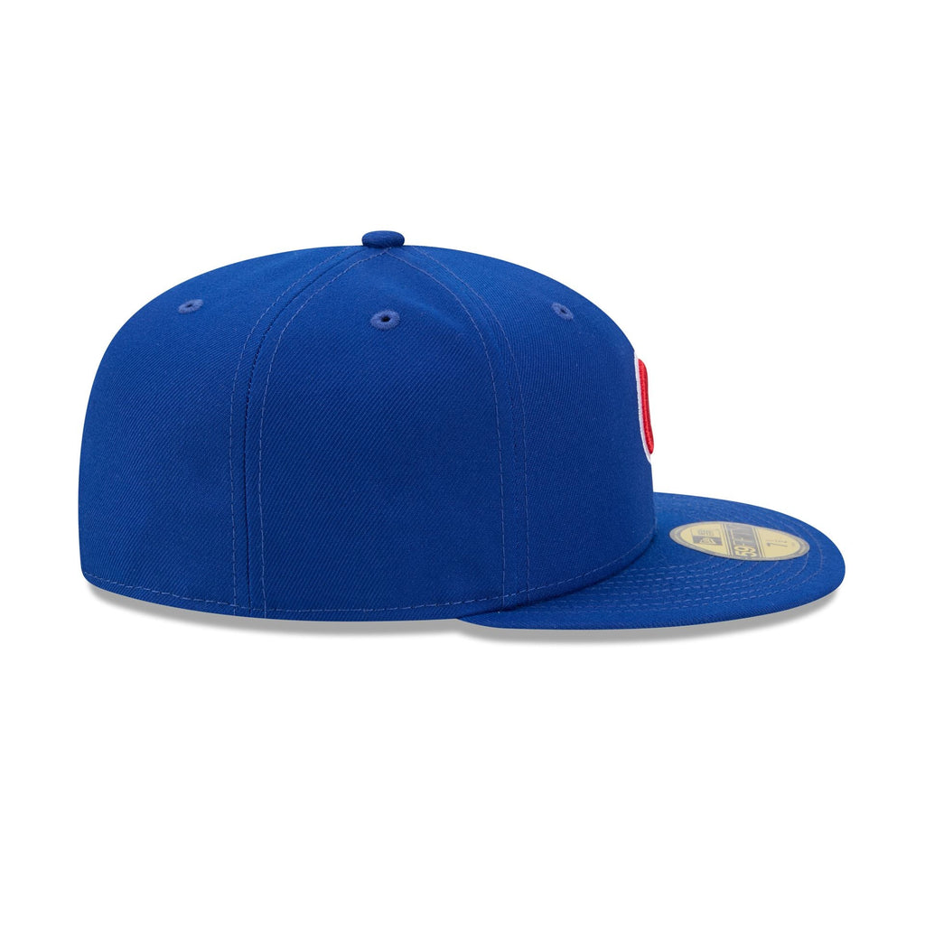 Chicago Cubs Side Script 59FIFTY Fitted Hat