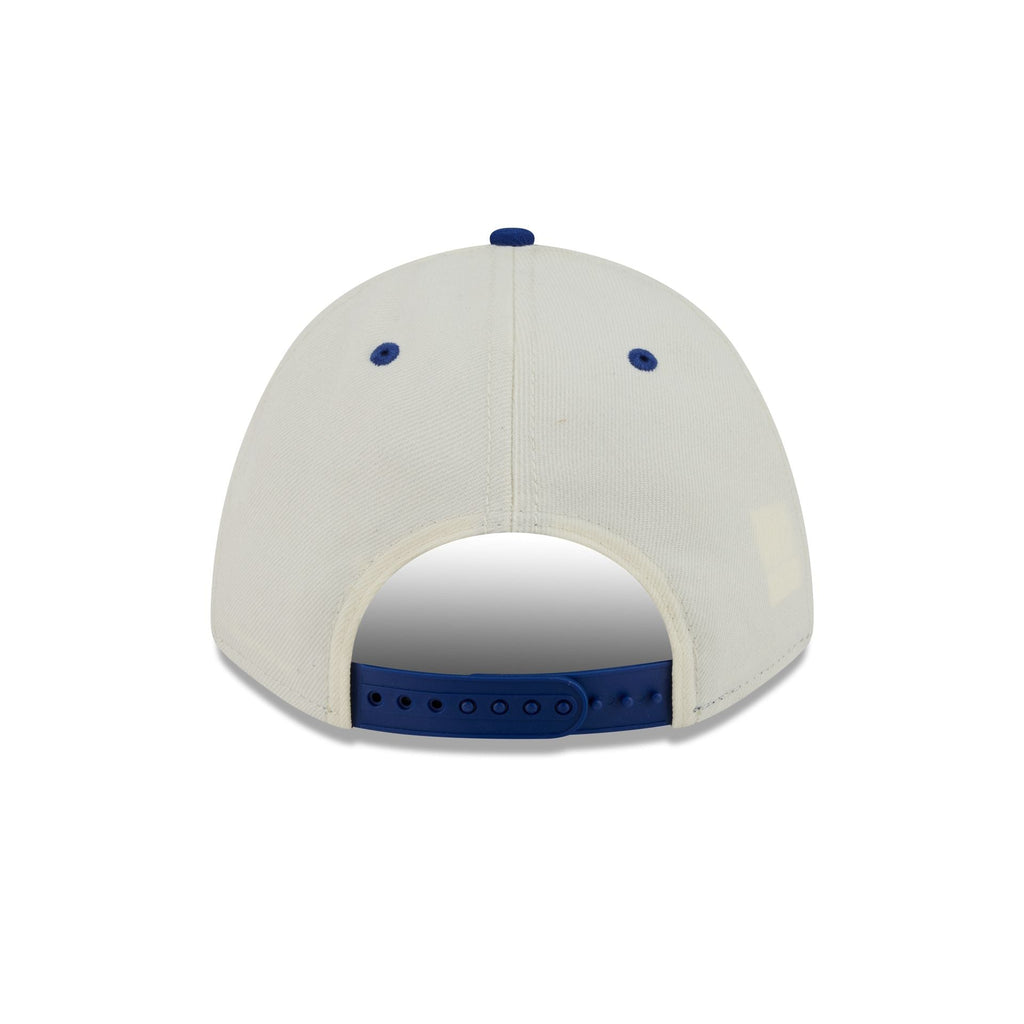 New York Mets Arched Graphic Chrome White 9FORTY M-Crown A-Frame Snapback Hat
