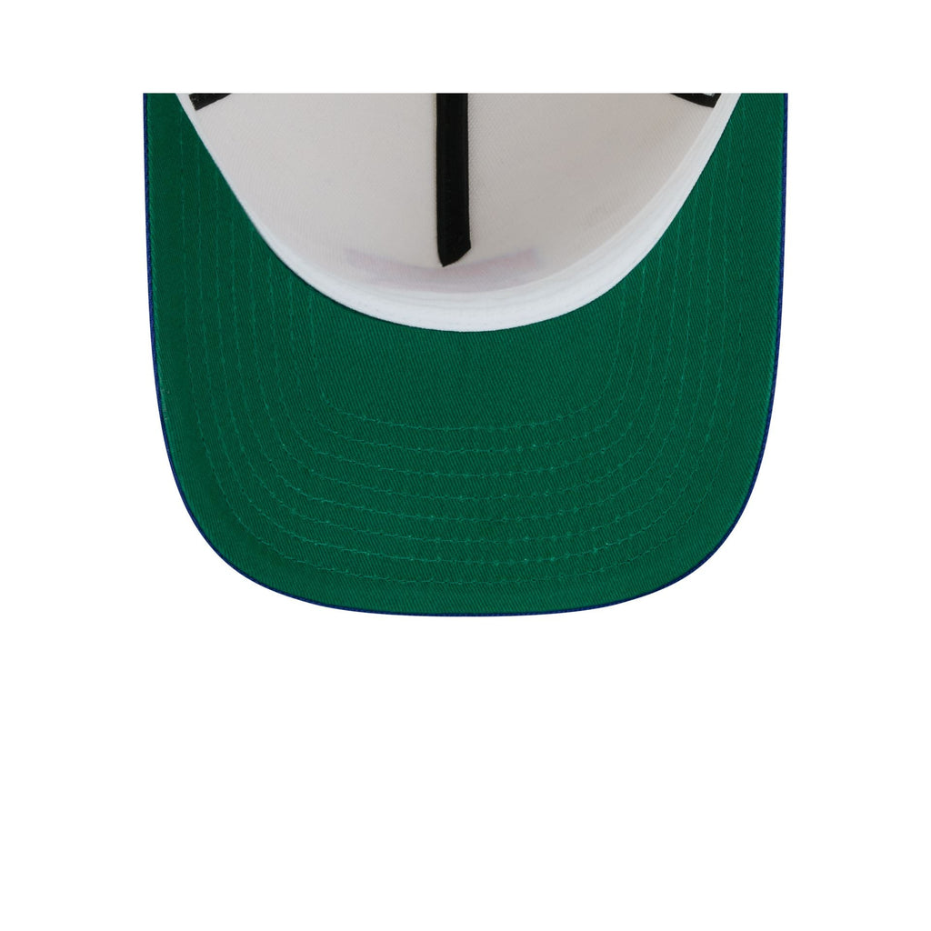 New York Knicks Statement Back Chrome White 9FIFTY A-Frame Snapback Hat