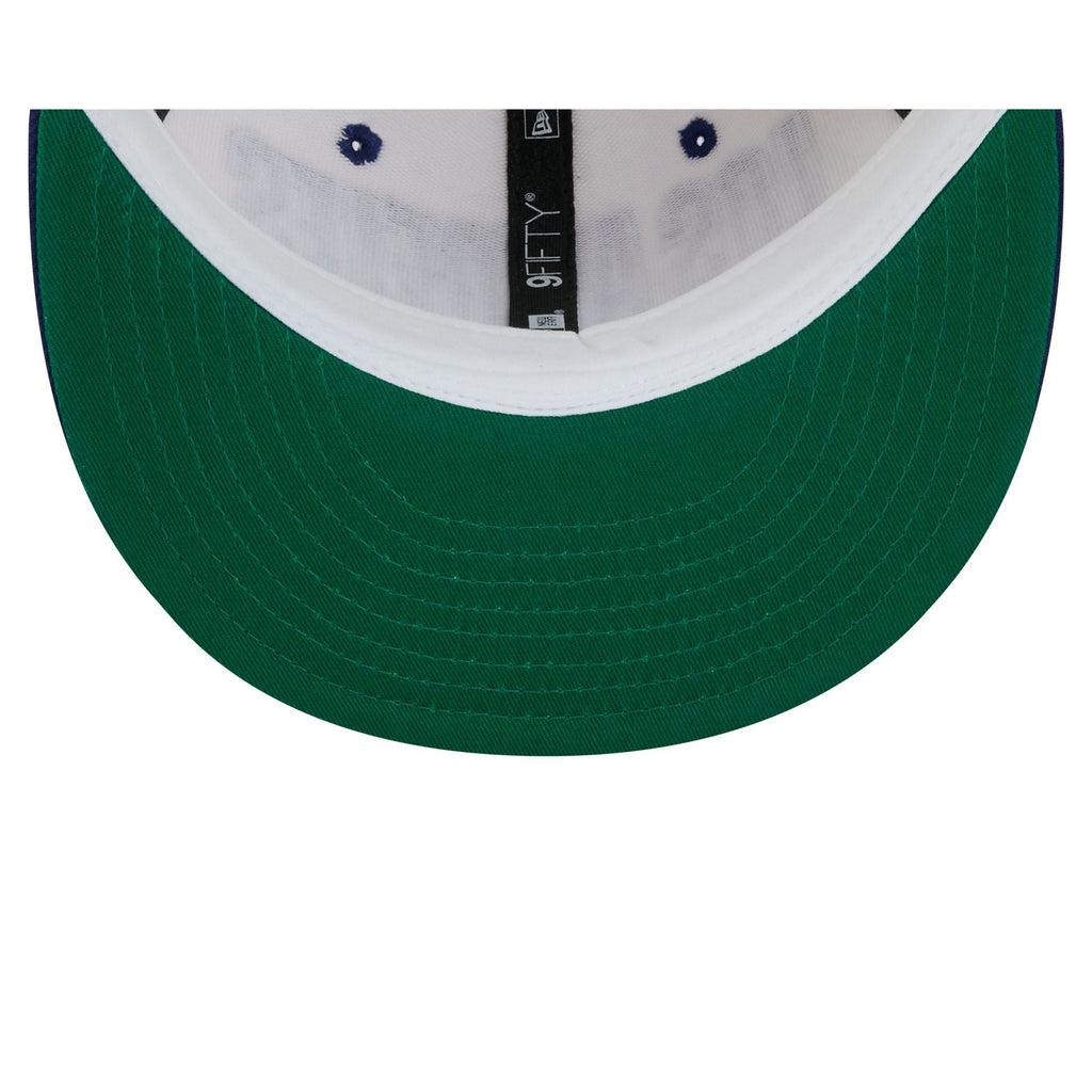 Los Angeles Dodgers Classic Stacked Chrome 9FIFTY Snapback Hat