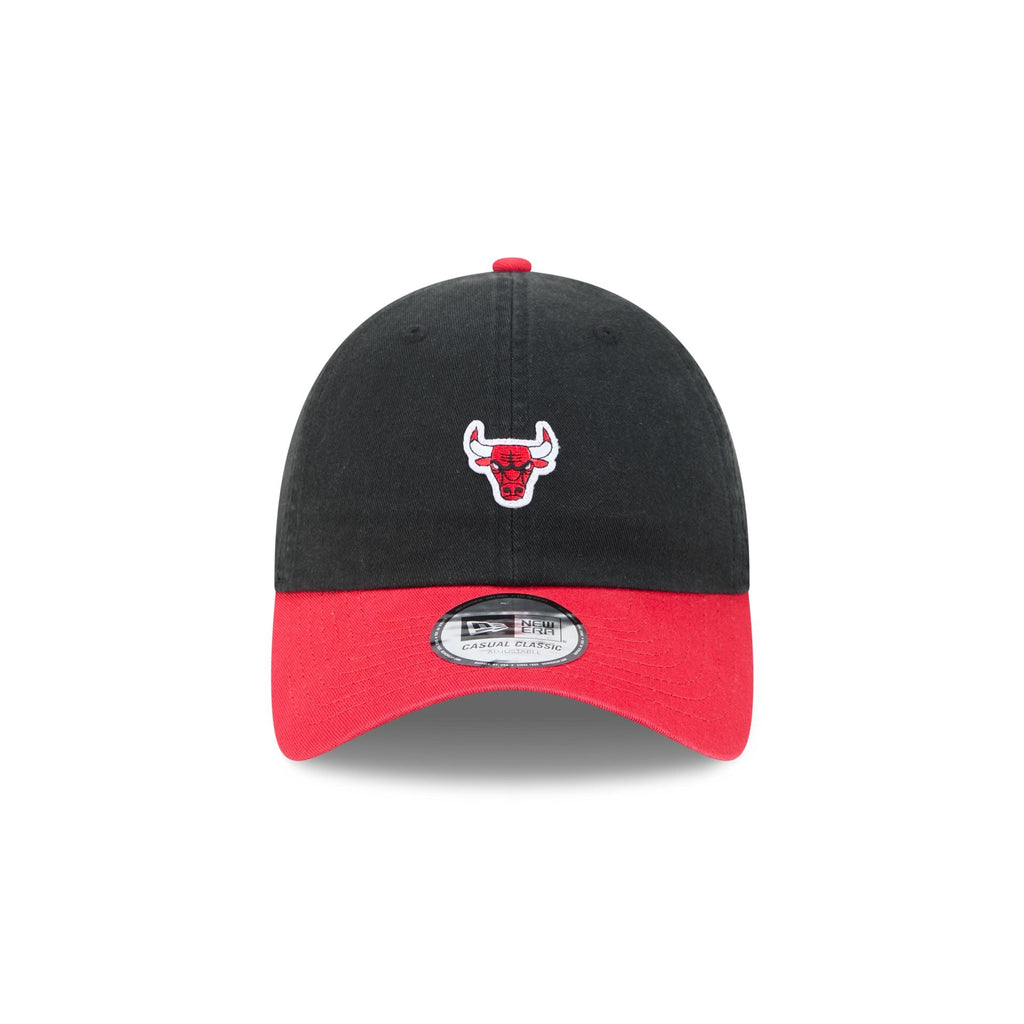 Chicago Bulls Mini Logo Two Tone Casual Classic Adjustable Hat