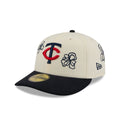 Minnesota Twins Floral Outline 59FIFTY Fitted Hat