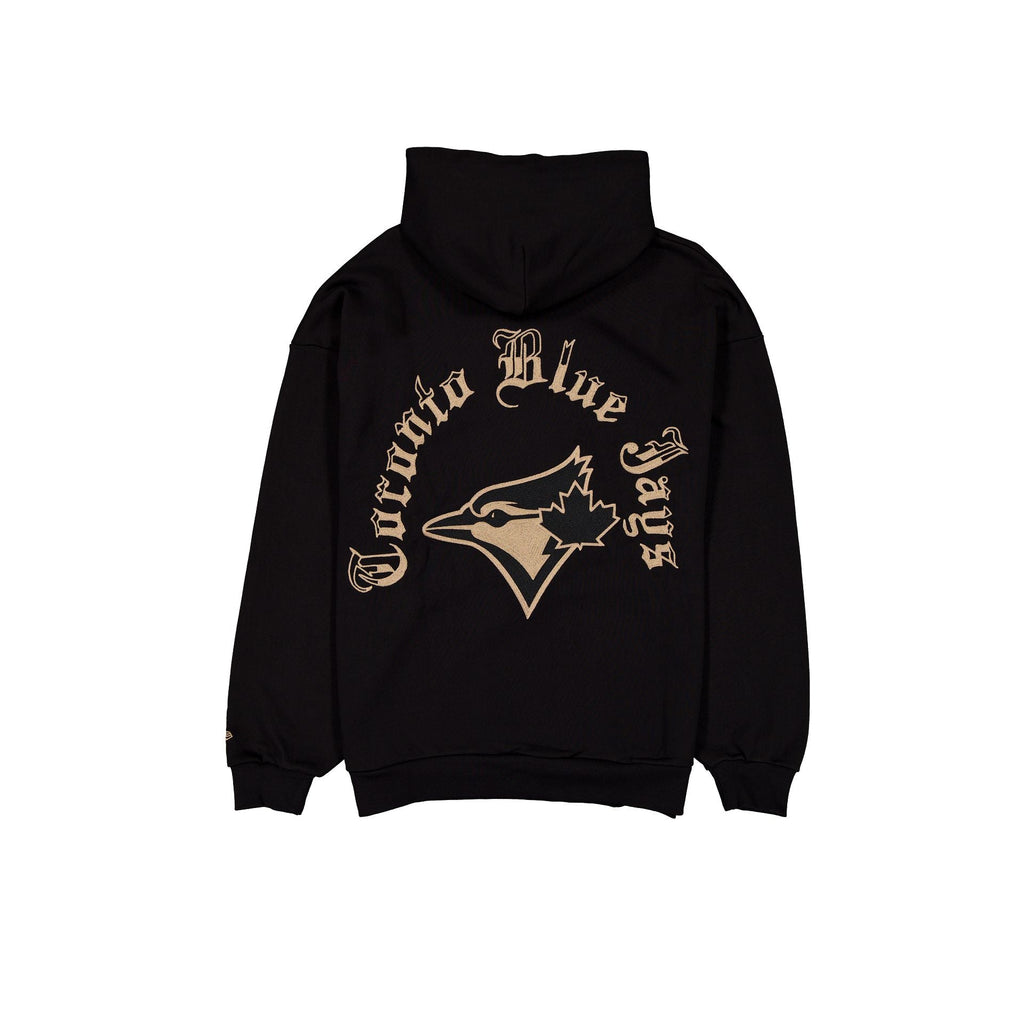 Toronto Blue Jays Gothic Lettering Black Hoodie