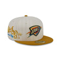Oklahoma City Thunder Chrome Herringbone 59FIFTY Fitted Hat