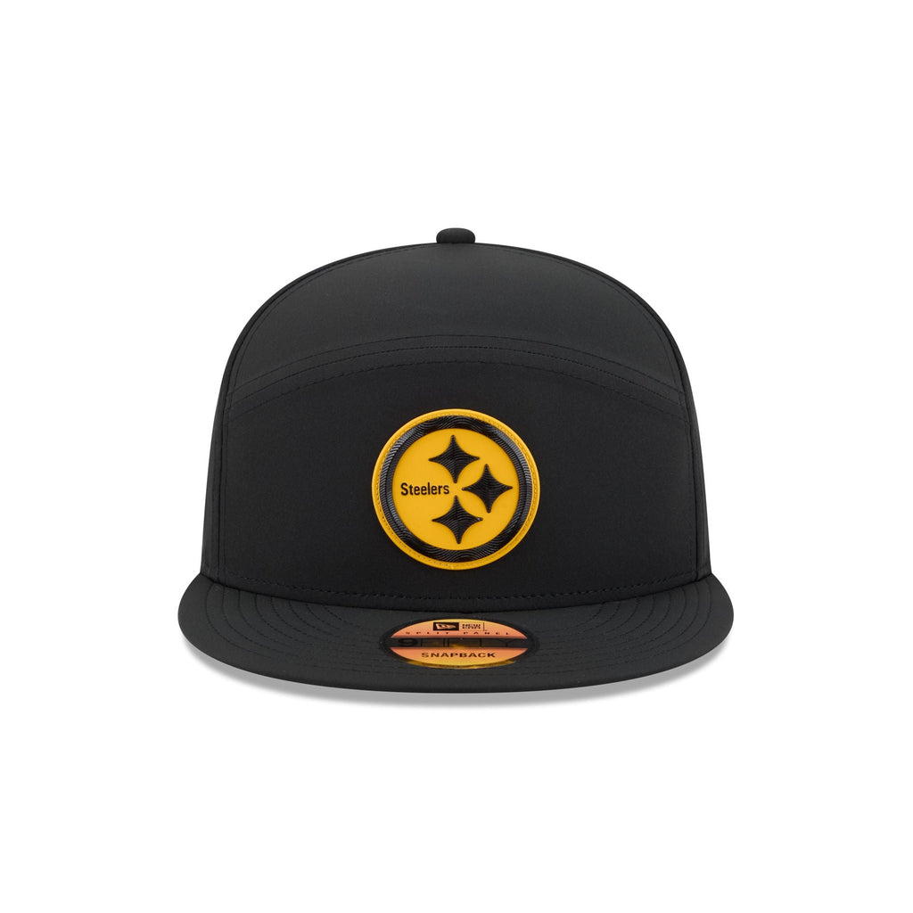 Pittsburgh Steelers 2026 Sideline Split Panel 9FIFTY Snapback Hat