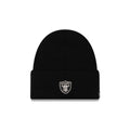 Las Vegas Raiders Cashmere Black Cuffless Knit Beanie Hat