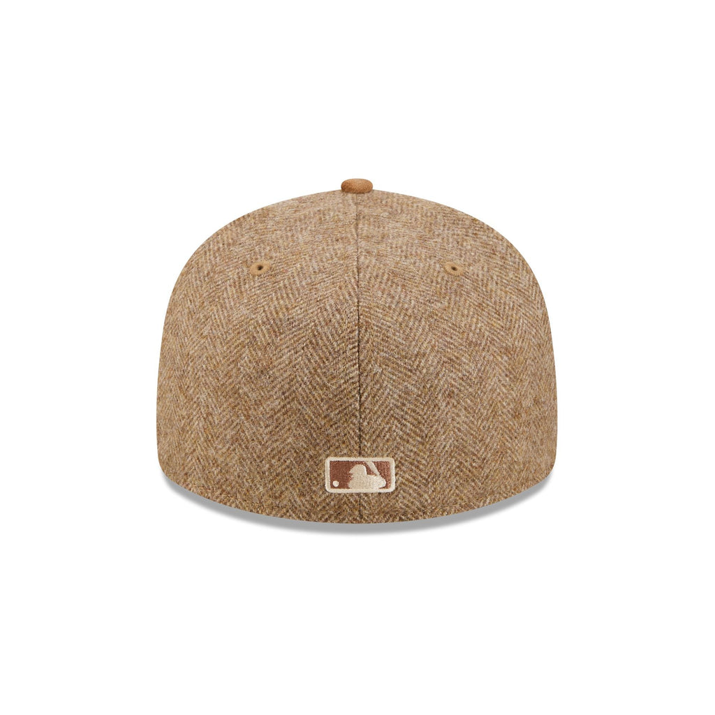 New York Yankees Moon Brisbane Moss Brown Visor 59FIFTY Fitted Hat