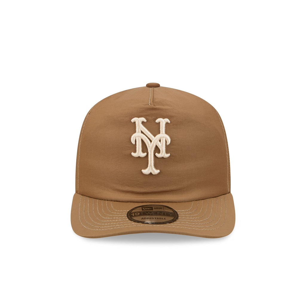 New York Mets Nylon Brown 19TWENTY Adjustable Hat