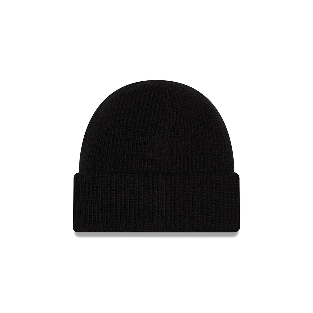 Atlanta Braves Woolen Black Short Cuff Knit Beanie Hat