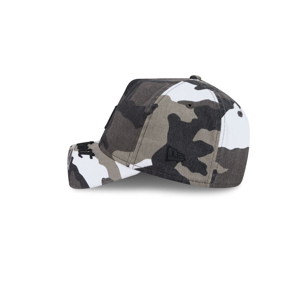 Detroit Tigers Washed Camo 9FORTY A-Frame Unstructured Cut-Off Visor Snapback Hat