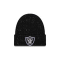Las Vegas Raiders Speckled Cuff Knit Beanie Hat