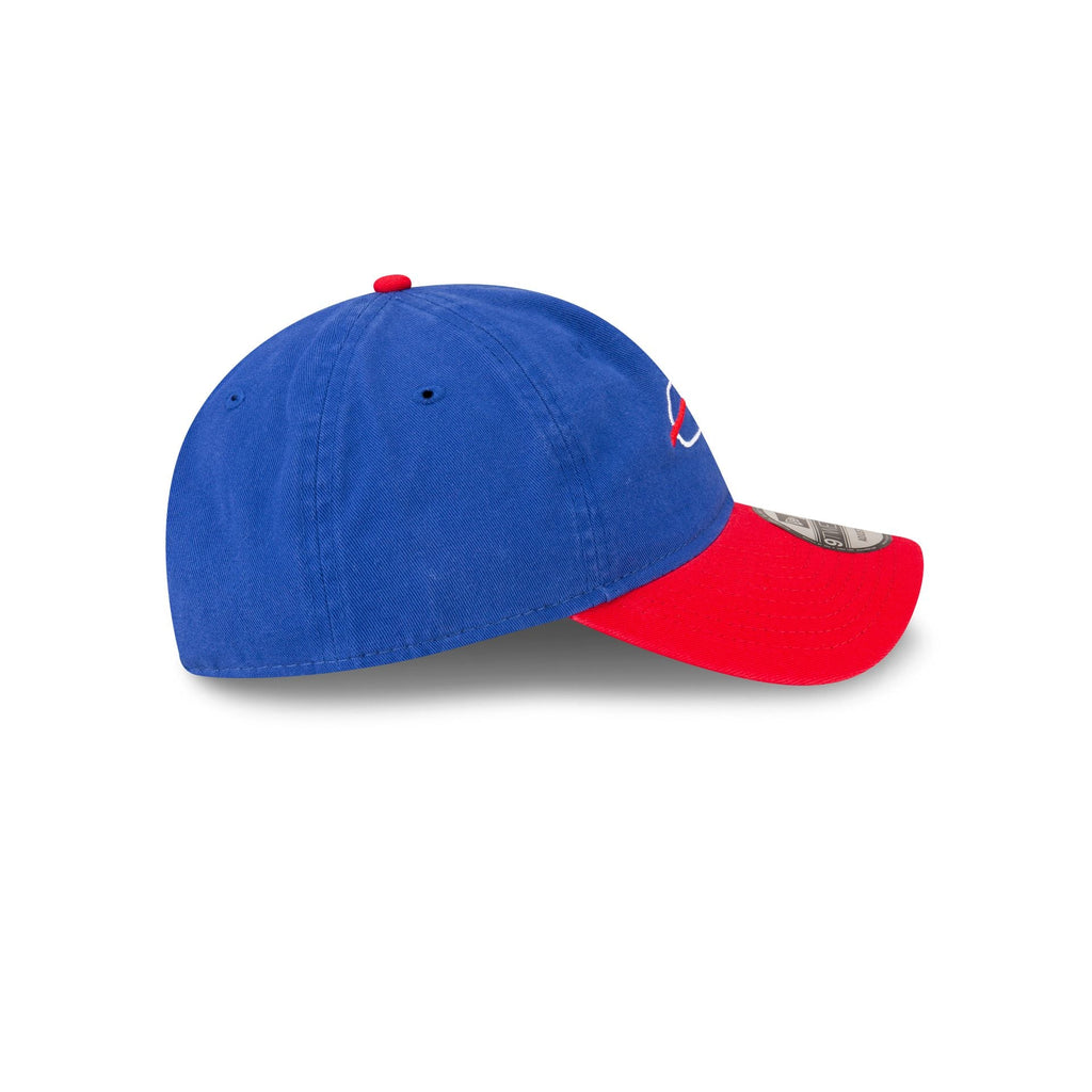 Buffalo Bills Billustration Red Visor 9TWENTY Adjustable Hat