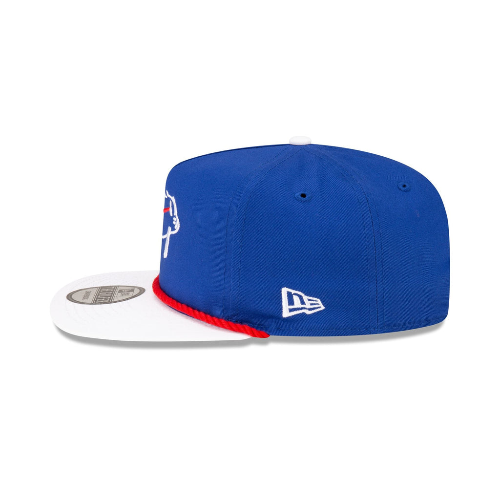 Buffalo Bills Billustration White Visor Golfer Hat
