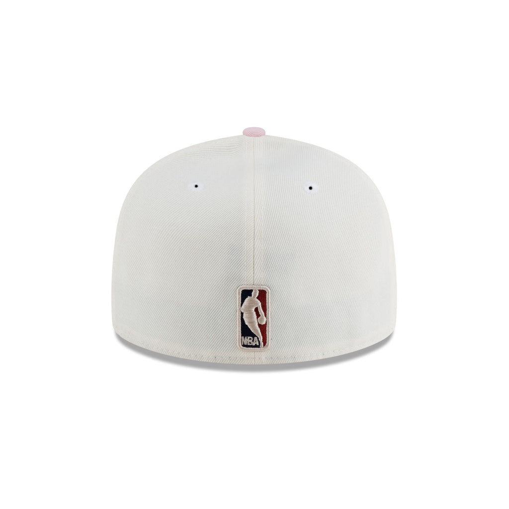 Just Caps Chrome Pink Golden State Warriors 59FIFTY Fitted Hat