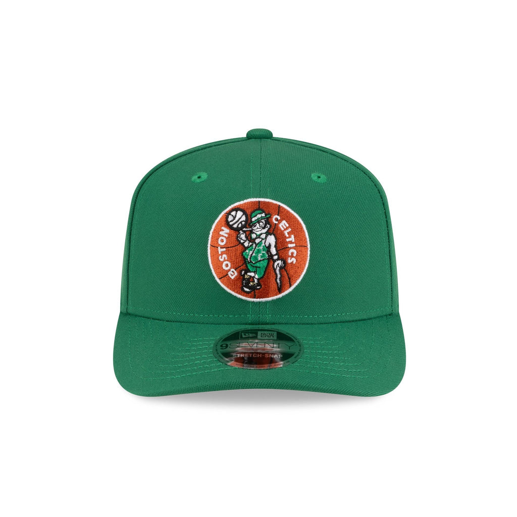 Boston Celtics Hardwood Classics 80s 9SEVENTY Stretch-Snap Hat