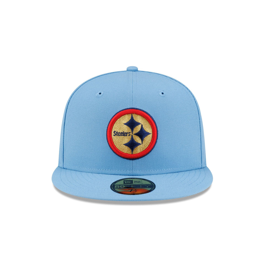 Pittsburgh Steelers Red. White & Blue 59FIFTY Fitted Hat